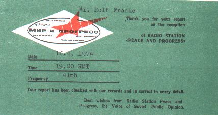Radio Station Peace and Progress